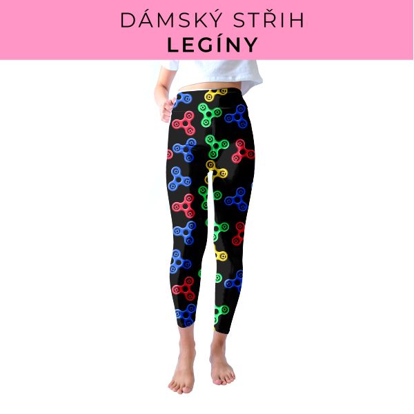 DÁMSKÝ střih - legíny SPORT - SLIM FIT