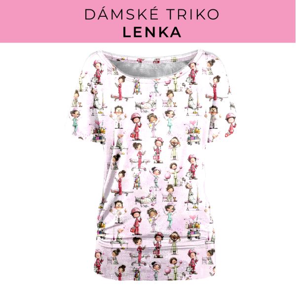 DÁMSKÝ střih - Triko Lenka