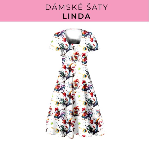 DÁMSKÝ střih - šaty Linda