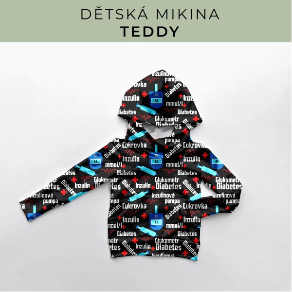 DĚTSKÝ střih - Mikina Teddy