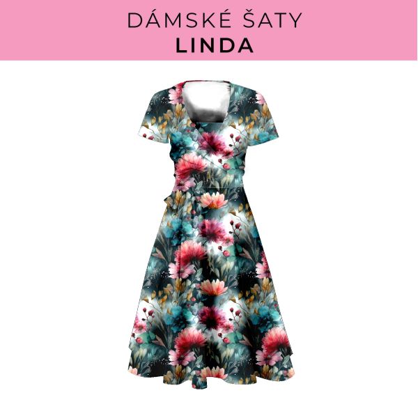DÁMSKÝ střih - šaty Linda