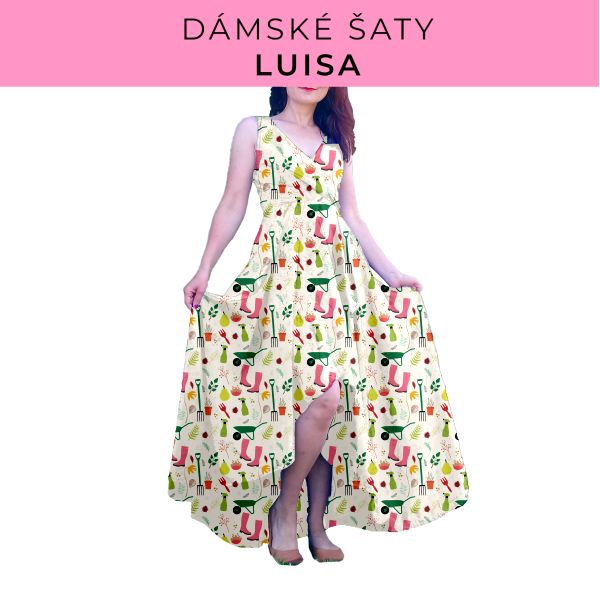 DÁMSKÝ střih - šaty Luisa