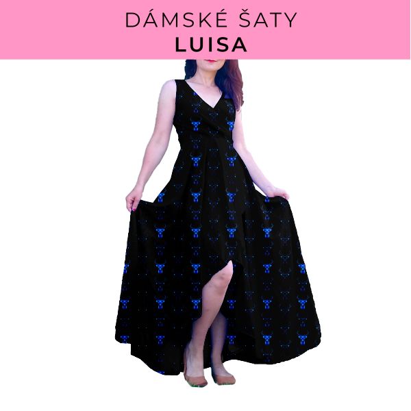 DÁMSKÝ střih - šaty Luisa