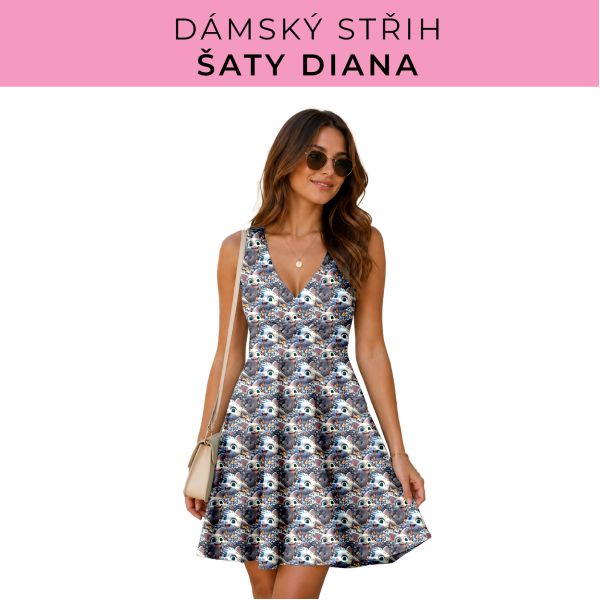 Dámský střih - šaty Diana