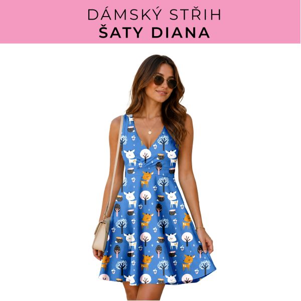 Dámský střih - šaty Diana