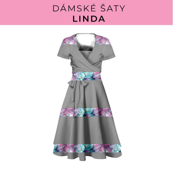 DÁMSKÝ střih - šaty Linda