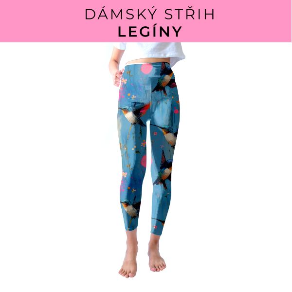 DÁMSKÝ střih - legíny SPORT - SLIM FIT