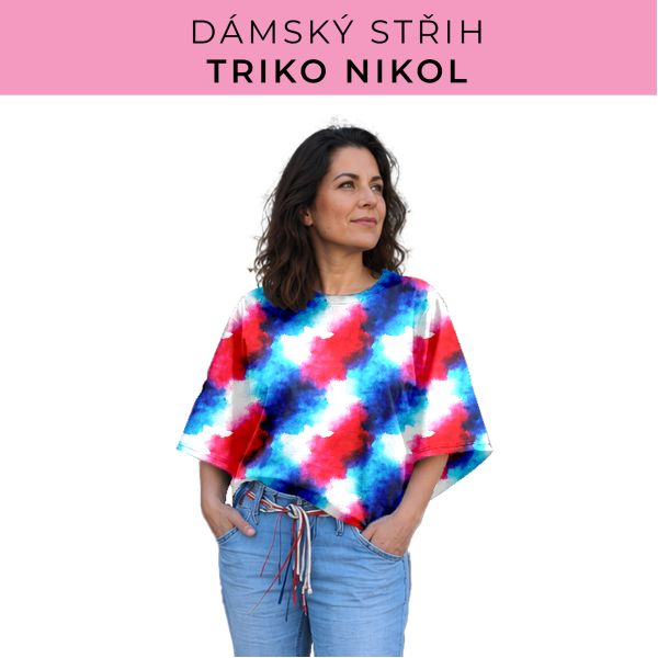 Dámský střih -  triko Nikol