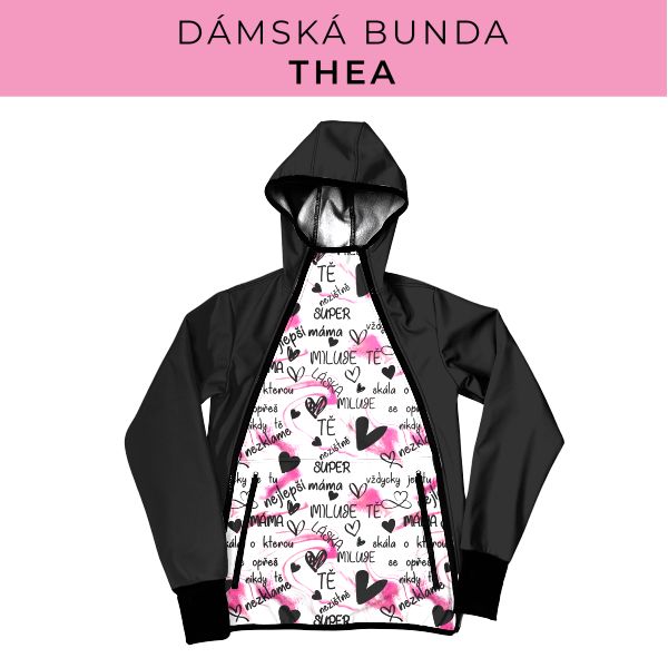 DÁMSKÝ střih - bunda Thea