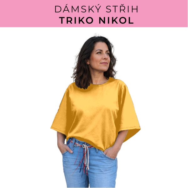 Dámský střih -  triko Nikol