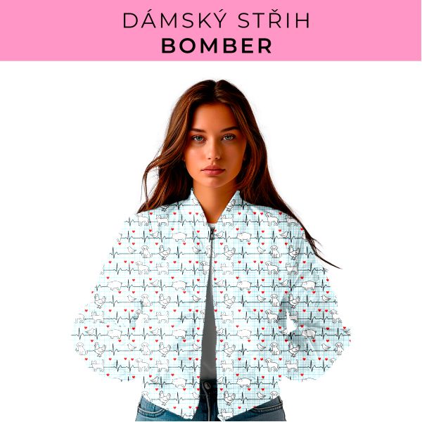 DÁMSKÝ střih - Bomber
