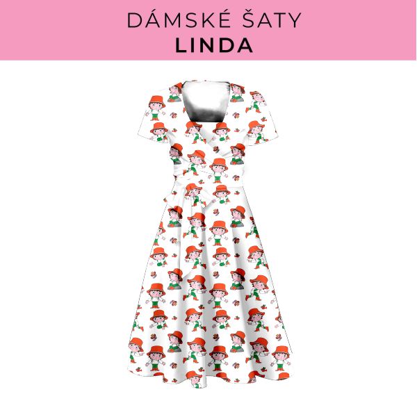 DÁMSKÝ střih - šaty Linda