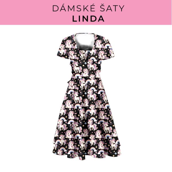 DÁMSKÝ střih - šaty Linda
