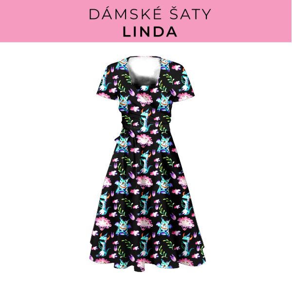 DÁMSKÝ střih - šaty Linda