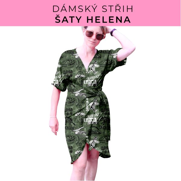 Dámský střih na šaty  Helena