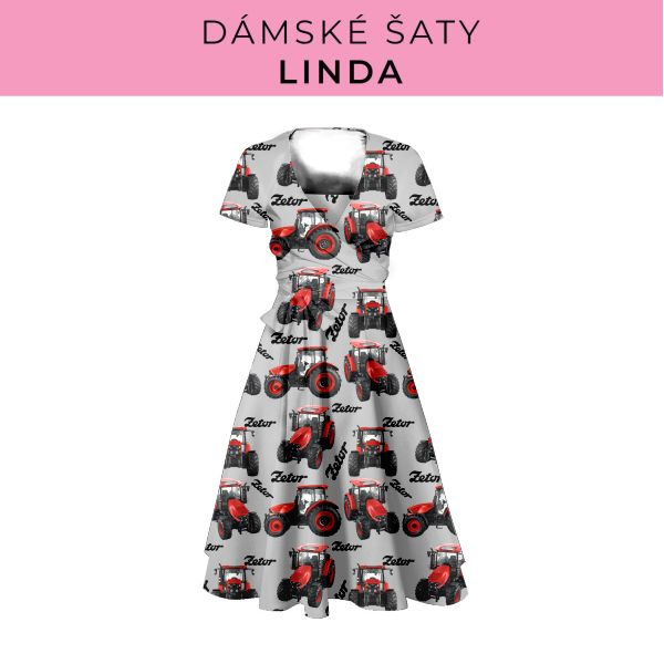 DÁMSKÝ střih - šaty Linda