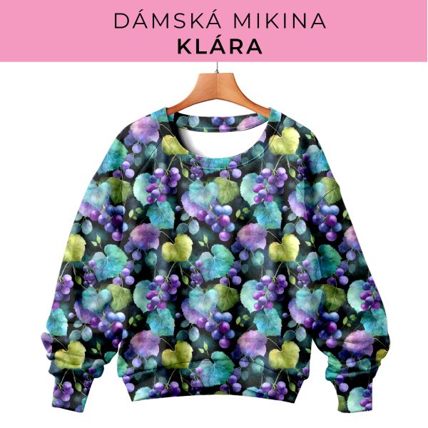 DÁMSKÝ střih - mikina Klára