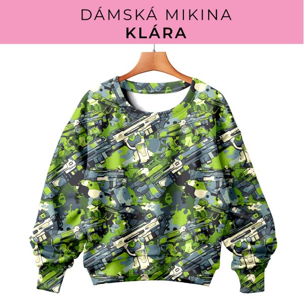 DÁMSKÝ střih - mikina Klára