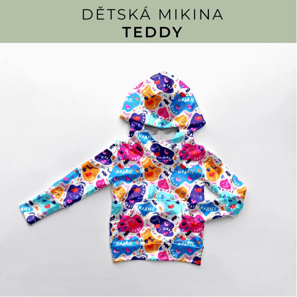 DĚTSKÝ střih - Mikina Teddy