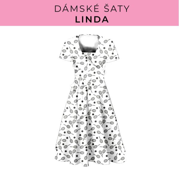 DÁMSKÝ střih - šaty Linda