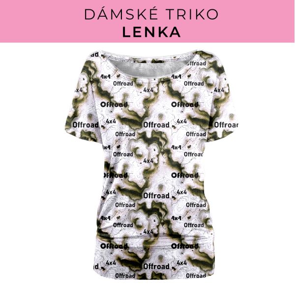 DÁMSKÝ střih - Triko Lenka
