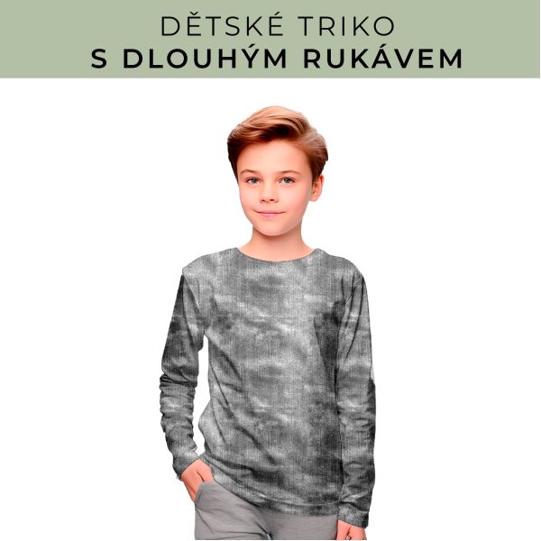DĚTSKÝ střih - triko dlouhý rukáv