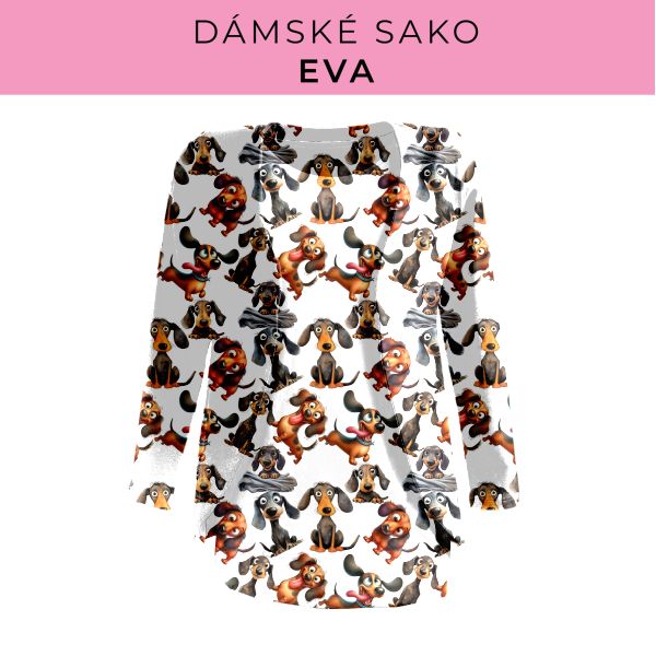 DÁMSKÝ střih - sako Eva