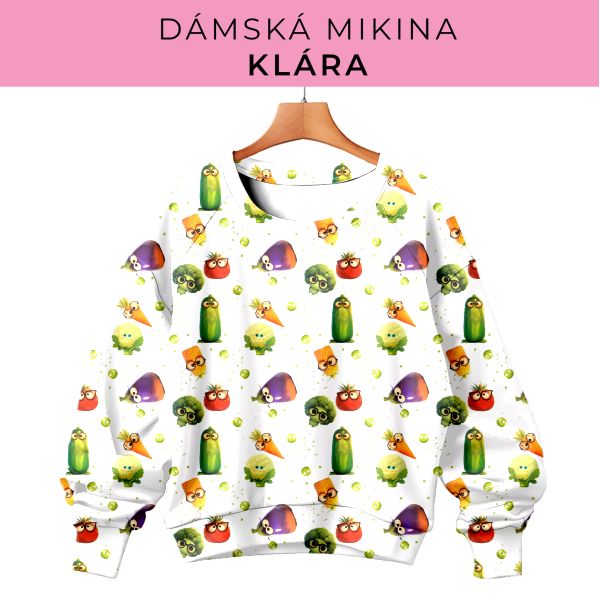 DÁMSKÝ střih - mikina Klára