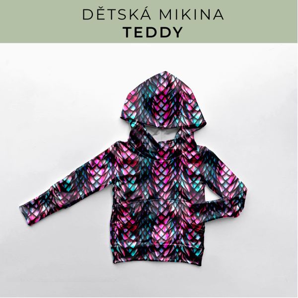 DĚTSKÝ střih - Mikina Teddy