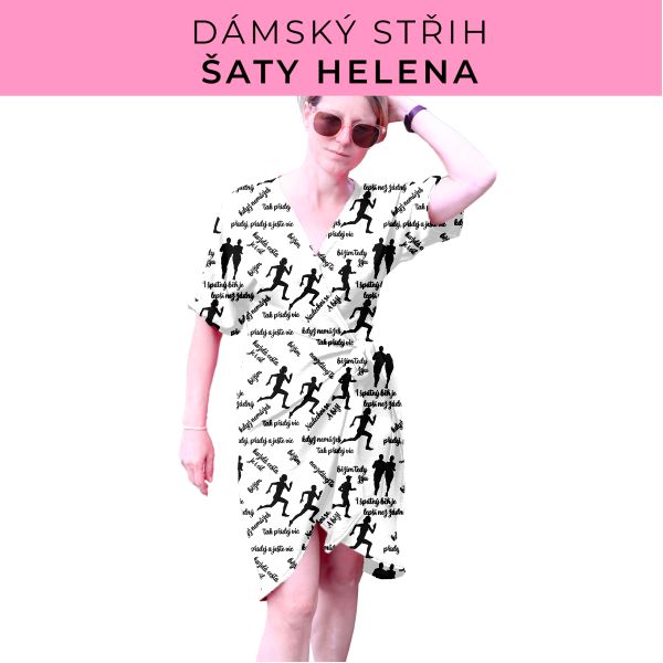Dámský střih na šaty  Helena