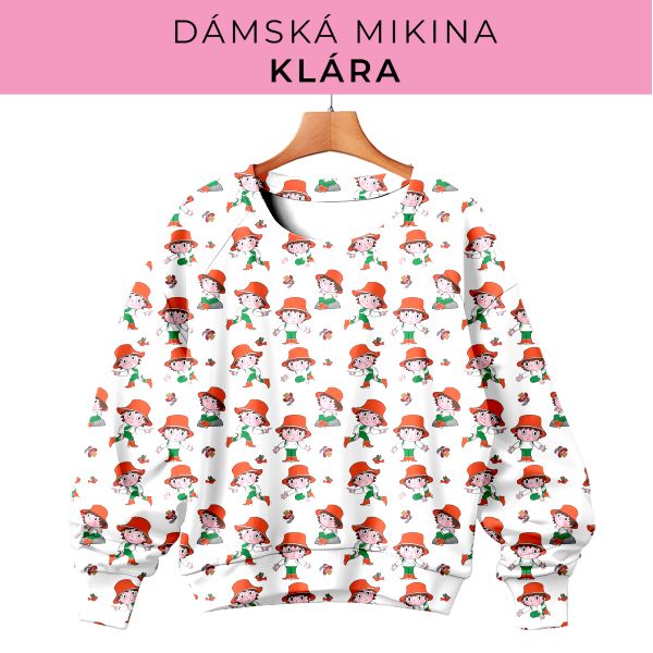 DÁMSKÝ střih - mikina Klára