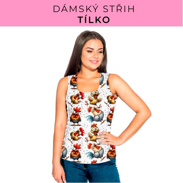 DÁMSKÝ střih - Tílko a kalhoty 