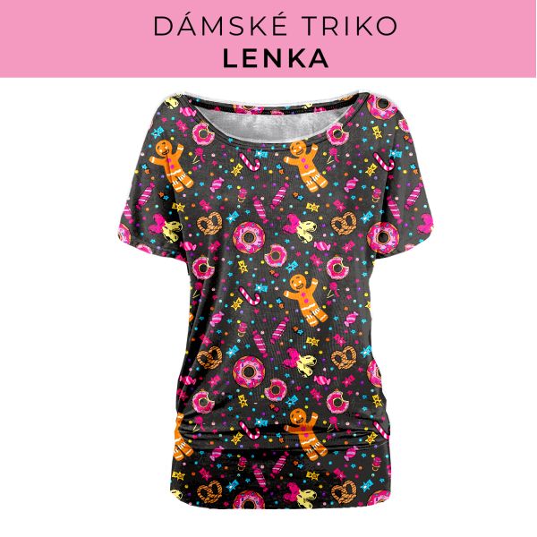 DÁMSKÝ střih - Triko Lenka