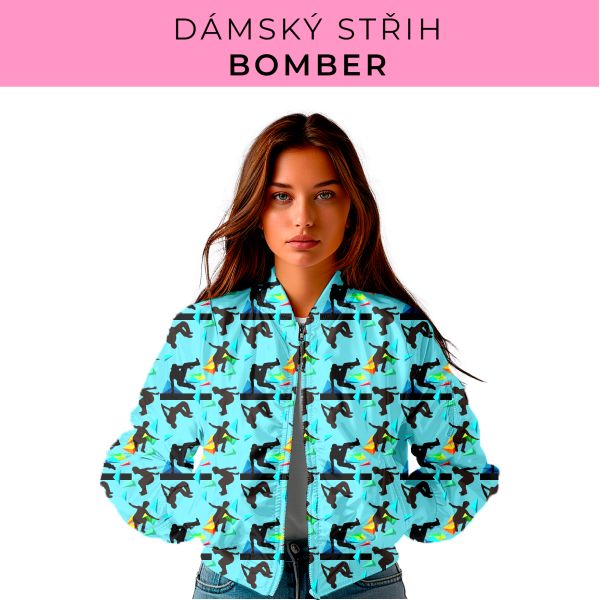 DÁMSKÝ střih - Bomber