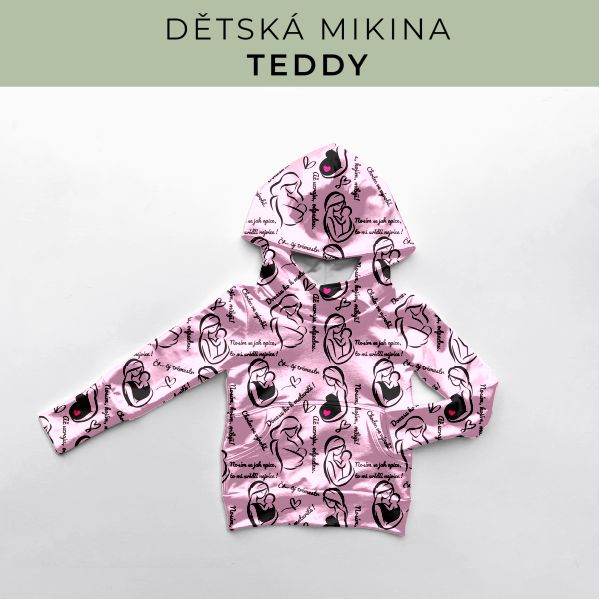 DĚTSKÝ střih - Mikina Teddy