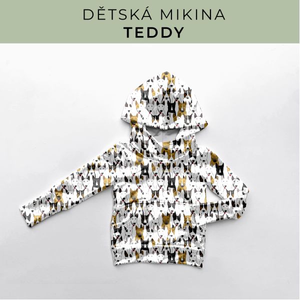 DĚTSKÝ střih - Mikina Teddy