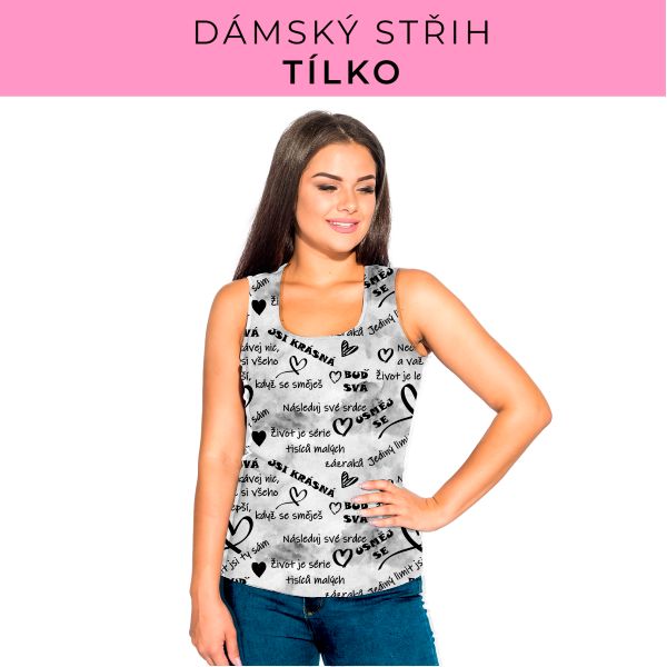 DÁMSKÝ střih - Tílko a kalhoty 