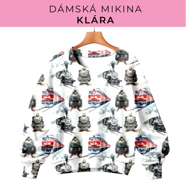 DÁMSKÝ střih - mikina Klára