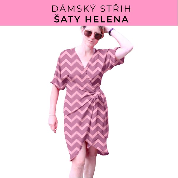 Dámský střih na šaty  Helena