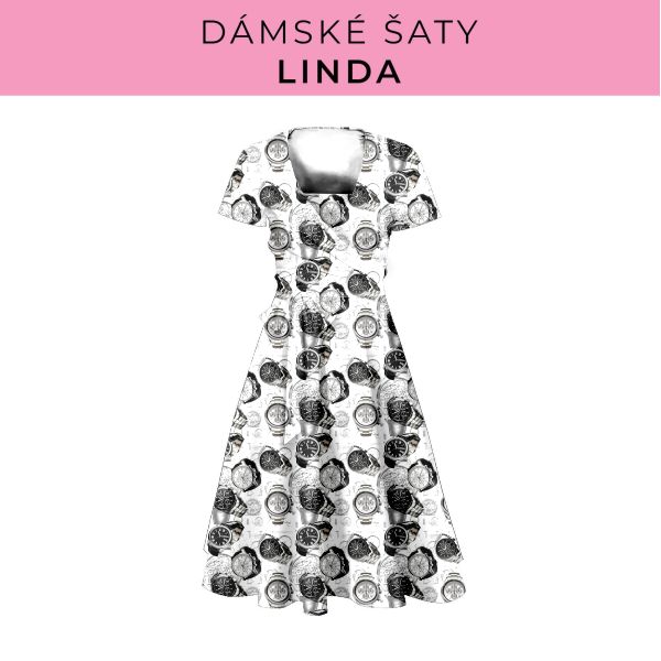DÁMSKÝ střih - šaty Linda