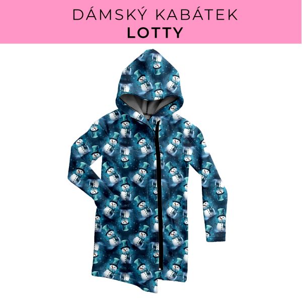 DÁMSKÝ střih - Kabátek Lotty