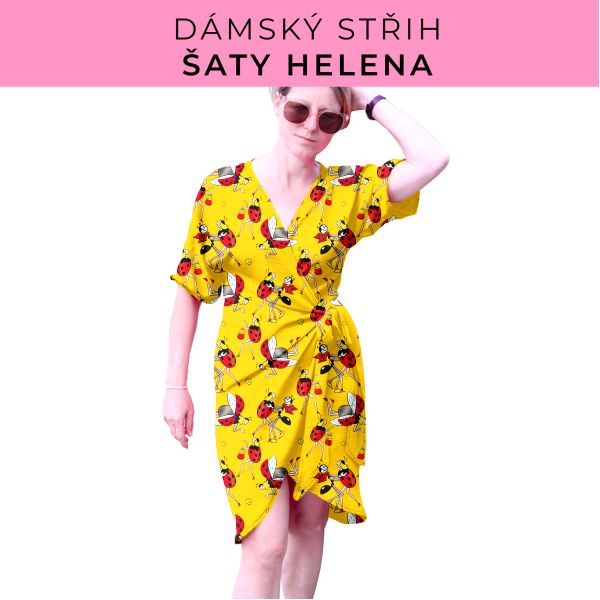 Dámský střih na šaty  Helena