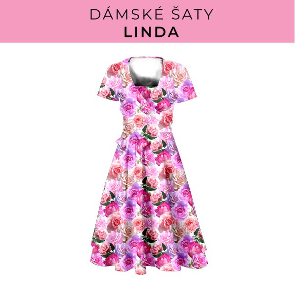 DÁMSKÝ střih - šaty Linda