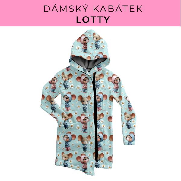 DÁMSKÝ střih - Kabátek Lotty