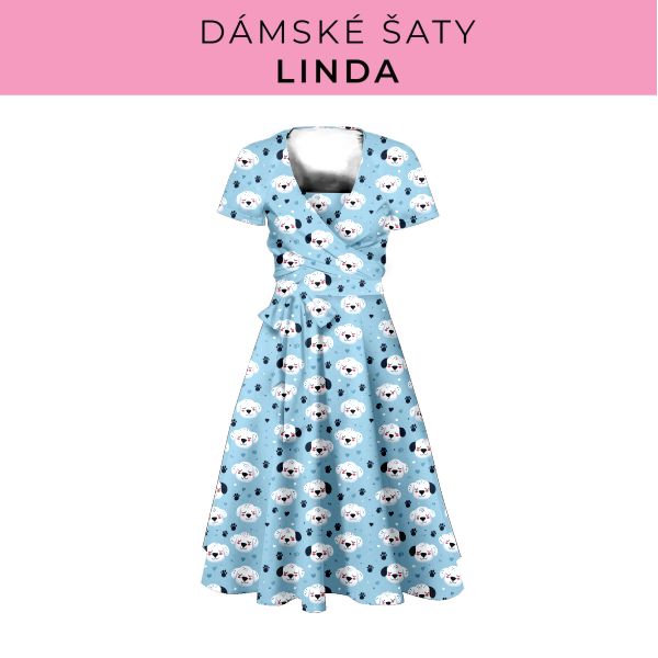 DÁMSKÝ střih - šaty Linda