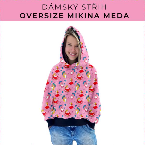 Dámský střih - mikina Meda
