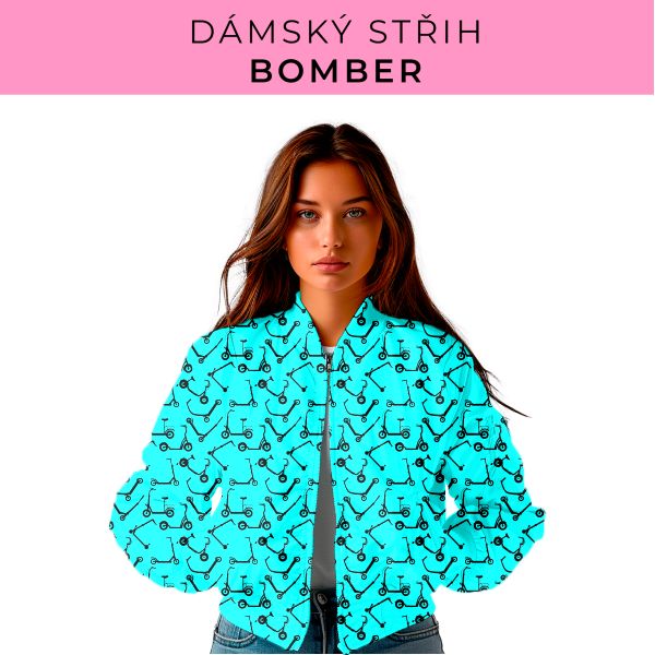 DÁMSKÝ střih - Bomber