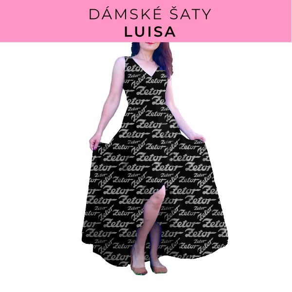 DÁMSKÝ střih - šaty Luisa