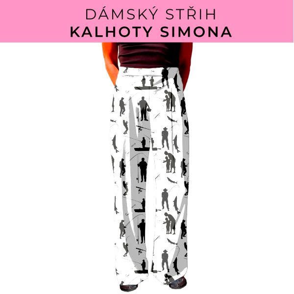 Dámský střih - kalhoty Simona
