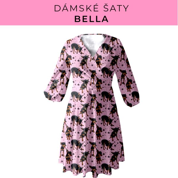 DÁMSKÝ střih - šaty Bella